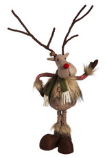 Evergreen Enterprises Reindeer Posable Plush Décor