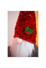 Evergreen Enterprises Plush Gnome with Sequin Hat Table Décor Set 2