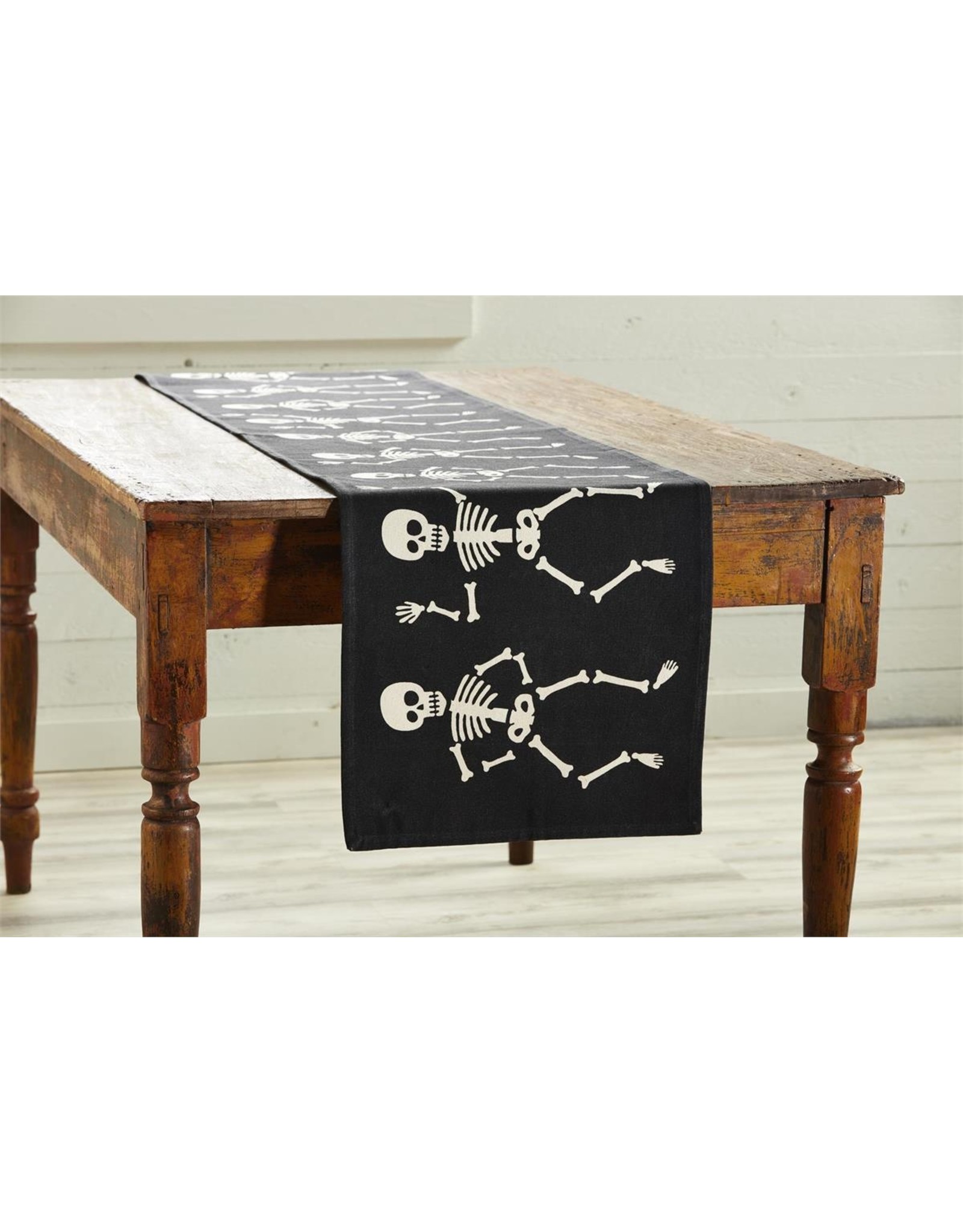 Mud Pie Skeleton Table Runner