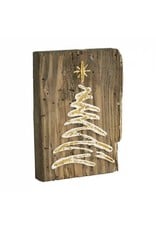 Mudpie Christmas Tree Gold Plaque