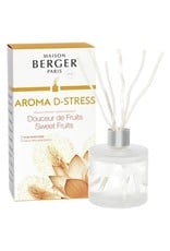 Maison Berger Aroma D-Stress Sweet Fruits Pre-filled Reed Diffuser