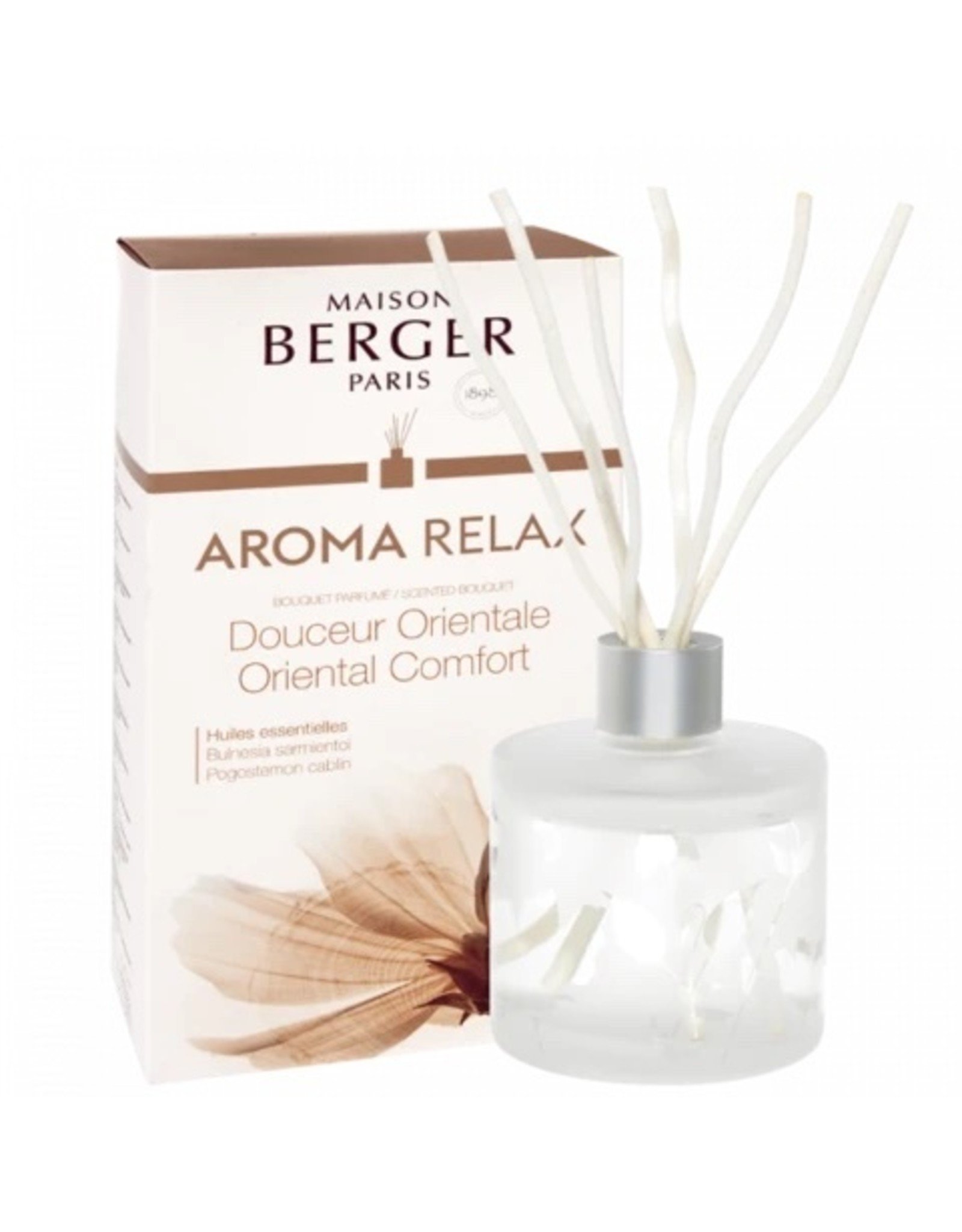 Maison Berger Aroma Relax Pre-filled Reed Diffuser Oriental Comfort