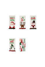 Evergreen Enterprises Christmas Tea Towels, Sold Individually