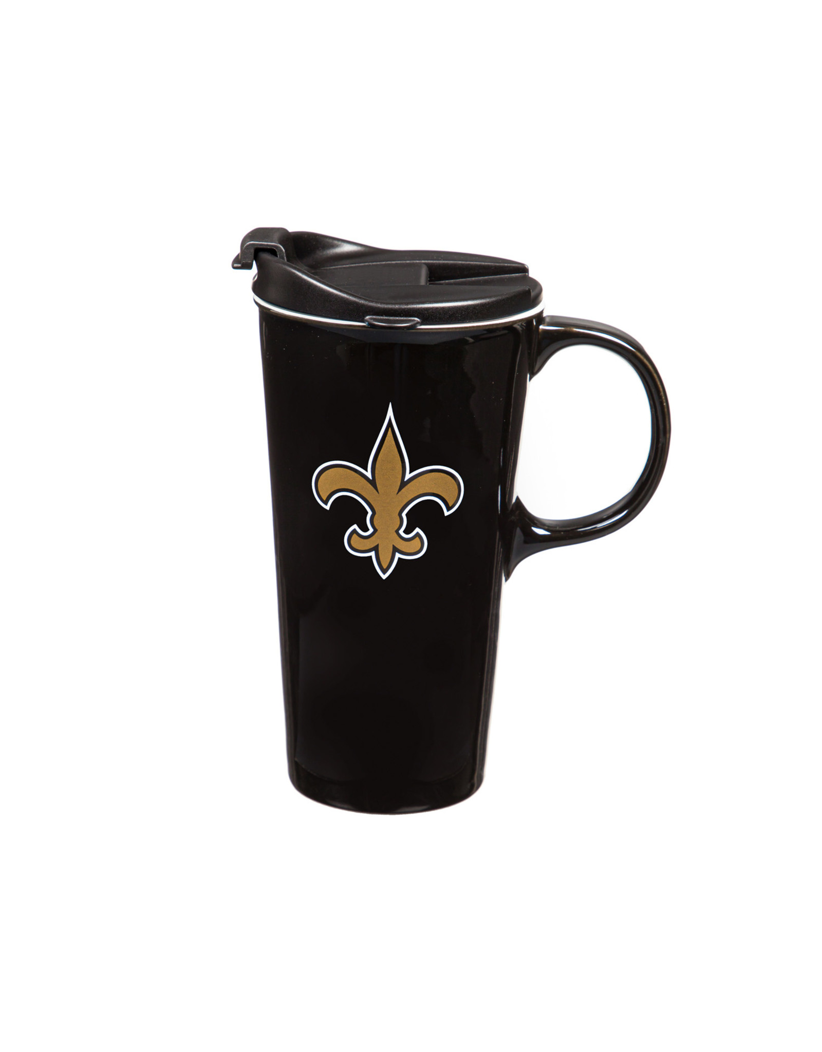 Evergreen Enterprises New Orleans Saints, 17oz Boxed Travel Latte