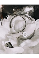 Kinsley Armelle Goddess Collection-Silver Gesa Bracelet S/M
