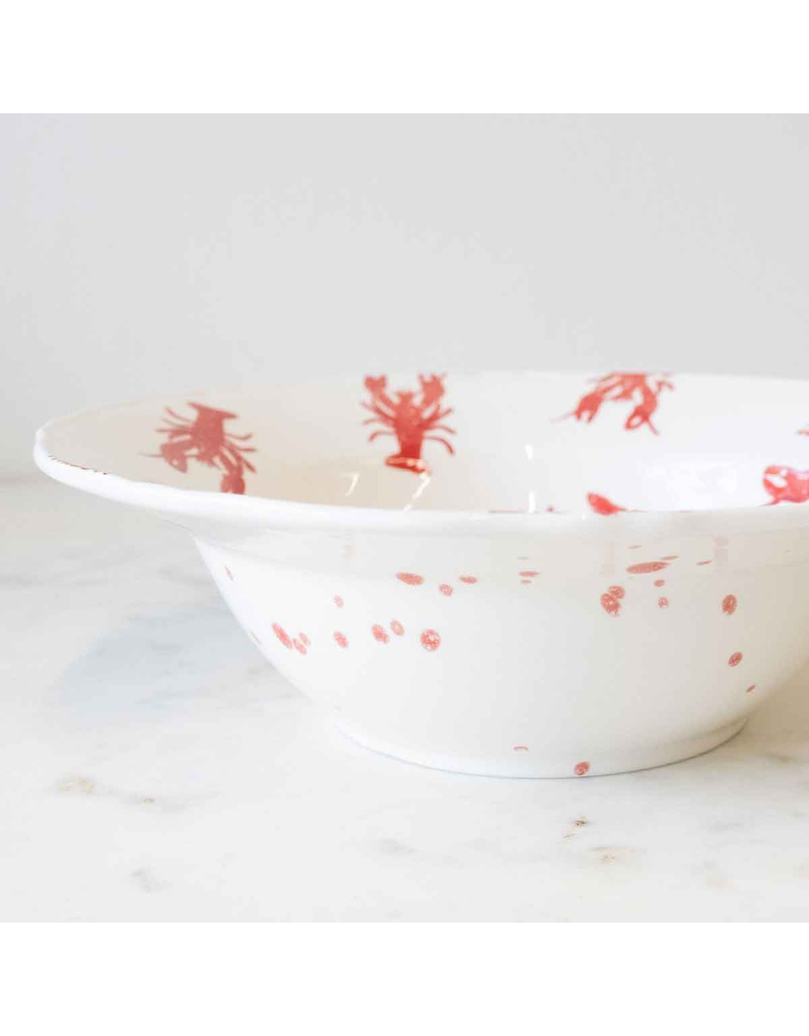 The Royal Standard Watercolor Crawfish Serving Bowl