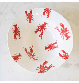 The Royal Standard Watercolor Crawfish Serving Bowl