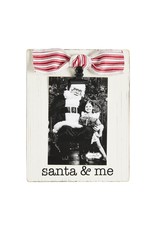 Mudpie Santa & Me Frame