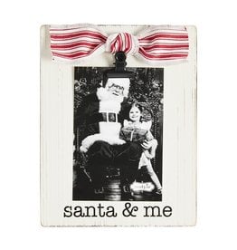 Mudpie Santa & Me Frame