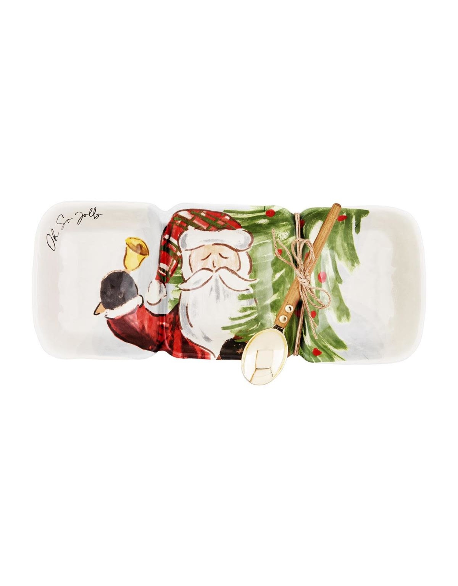 Mud Pie Santa Triple Dip Set