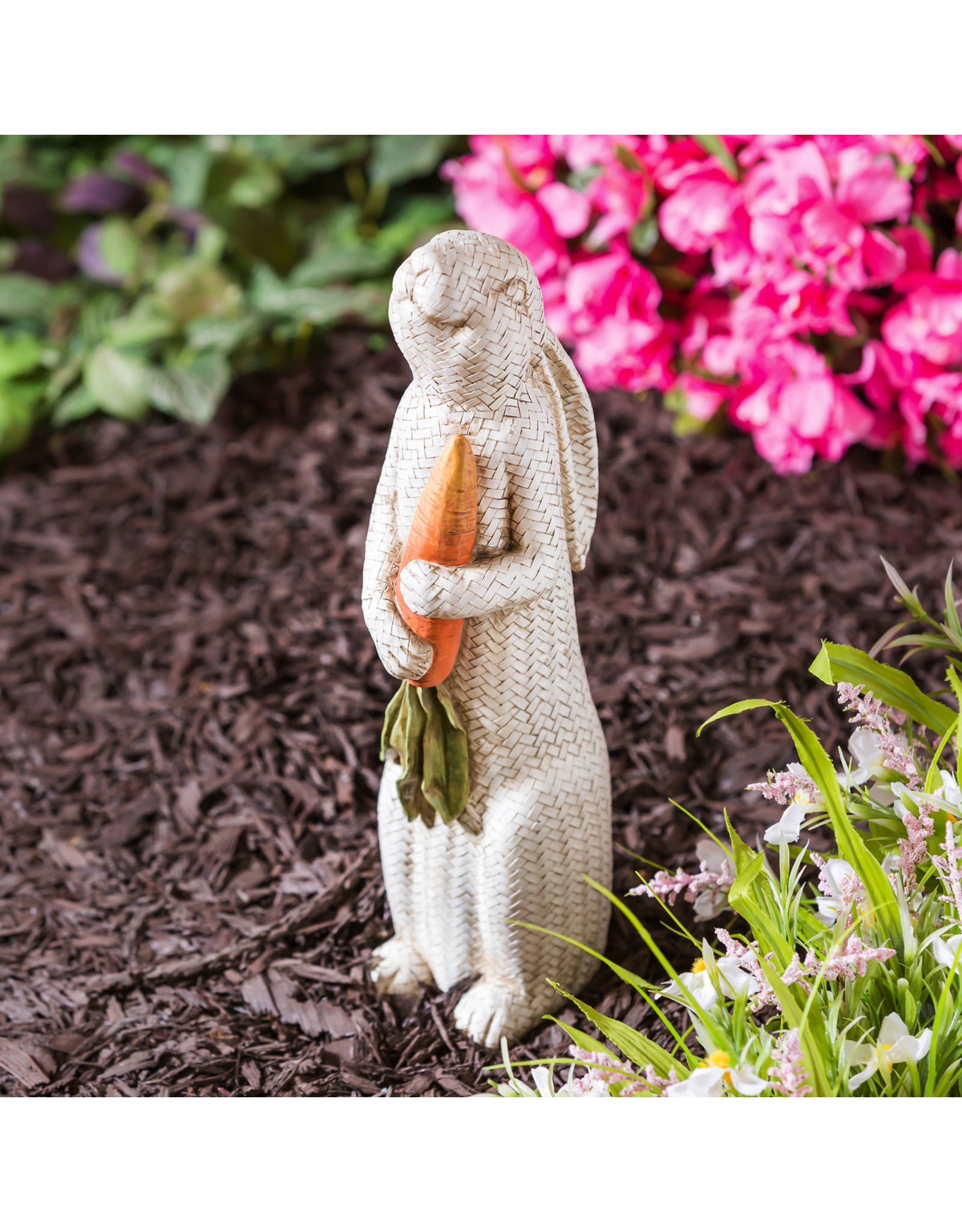 Evergreen Enterprises 15"H Rabbit Garden Statuary