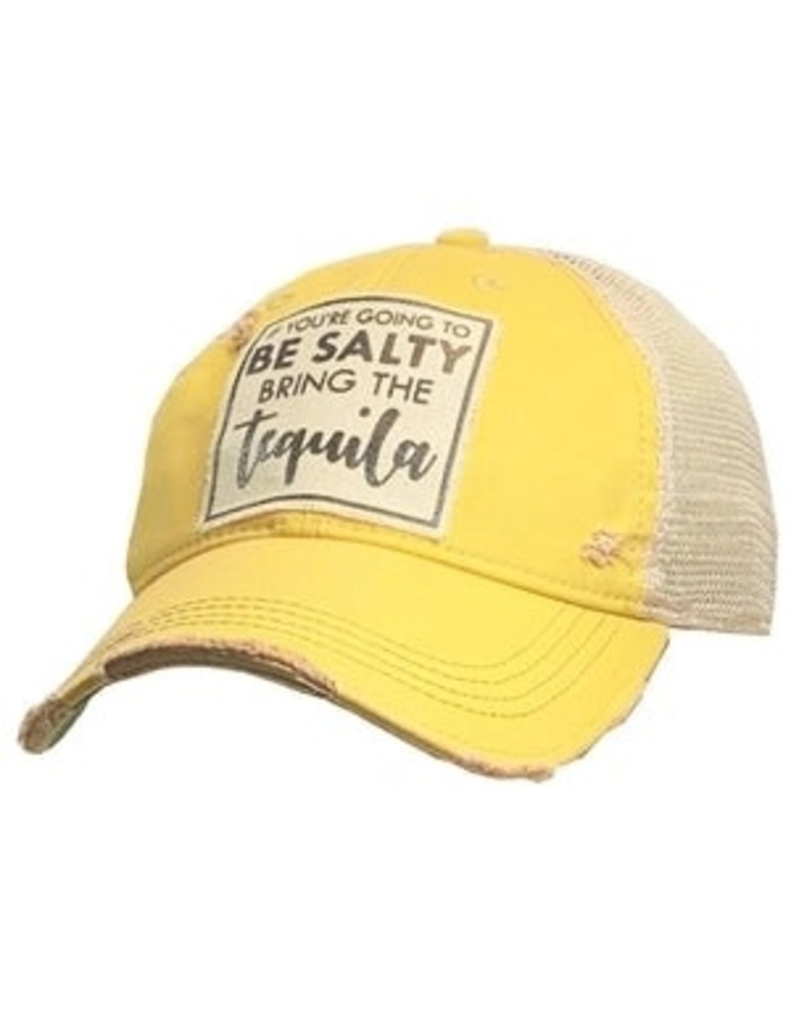 Landmark Products If You're Going To Be Salty Bring.... Distressed Trucker Cap
