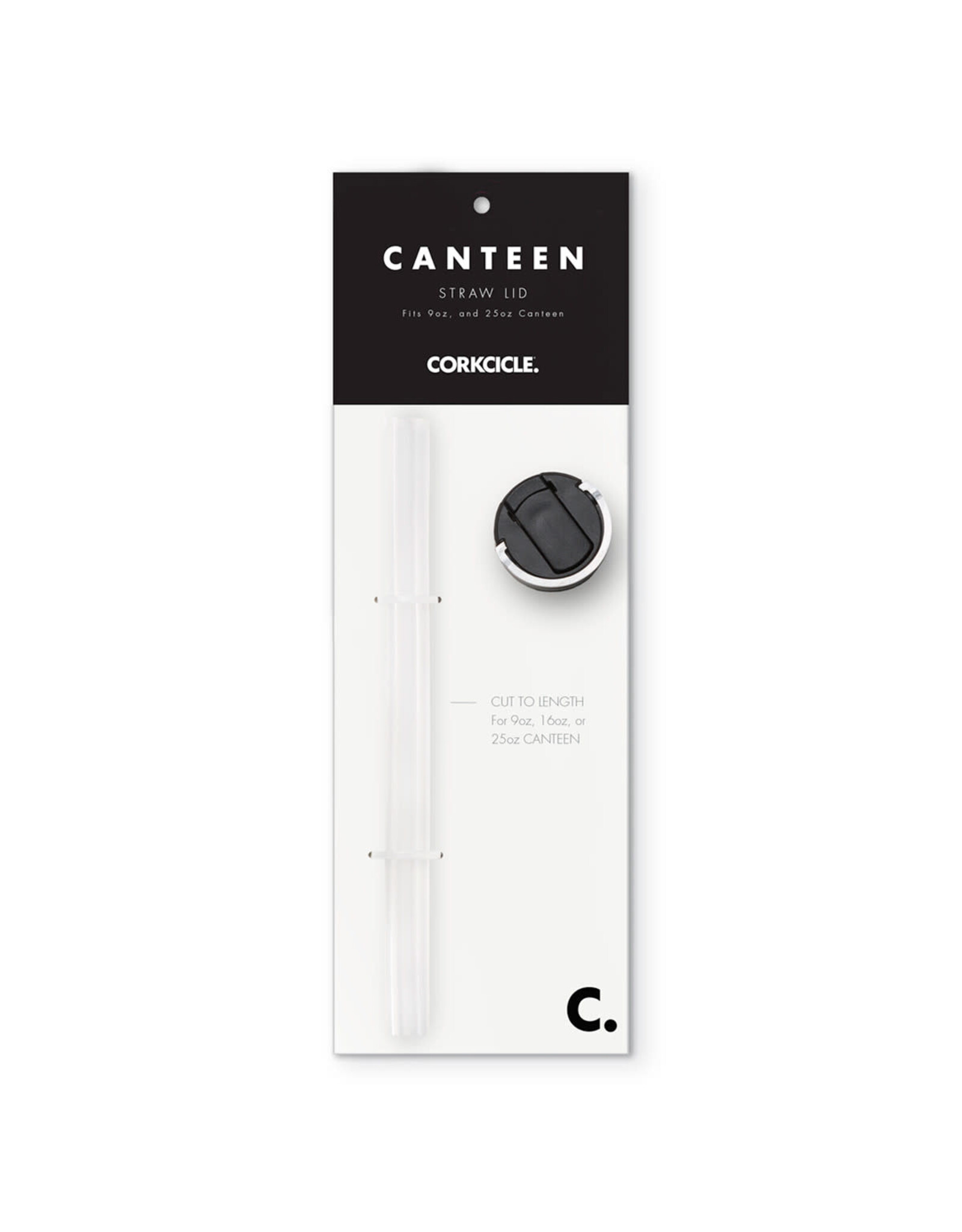 Corkcicle Canteen Cap with Straw