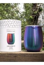 Uncork'd Wine Tumbler- Glitter Rainbow - Monkee's of Ridgeland