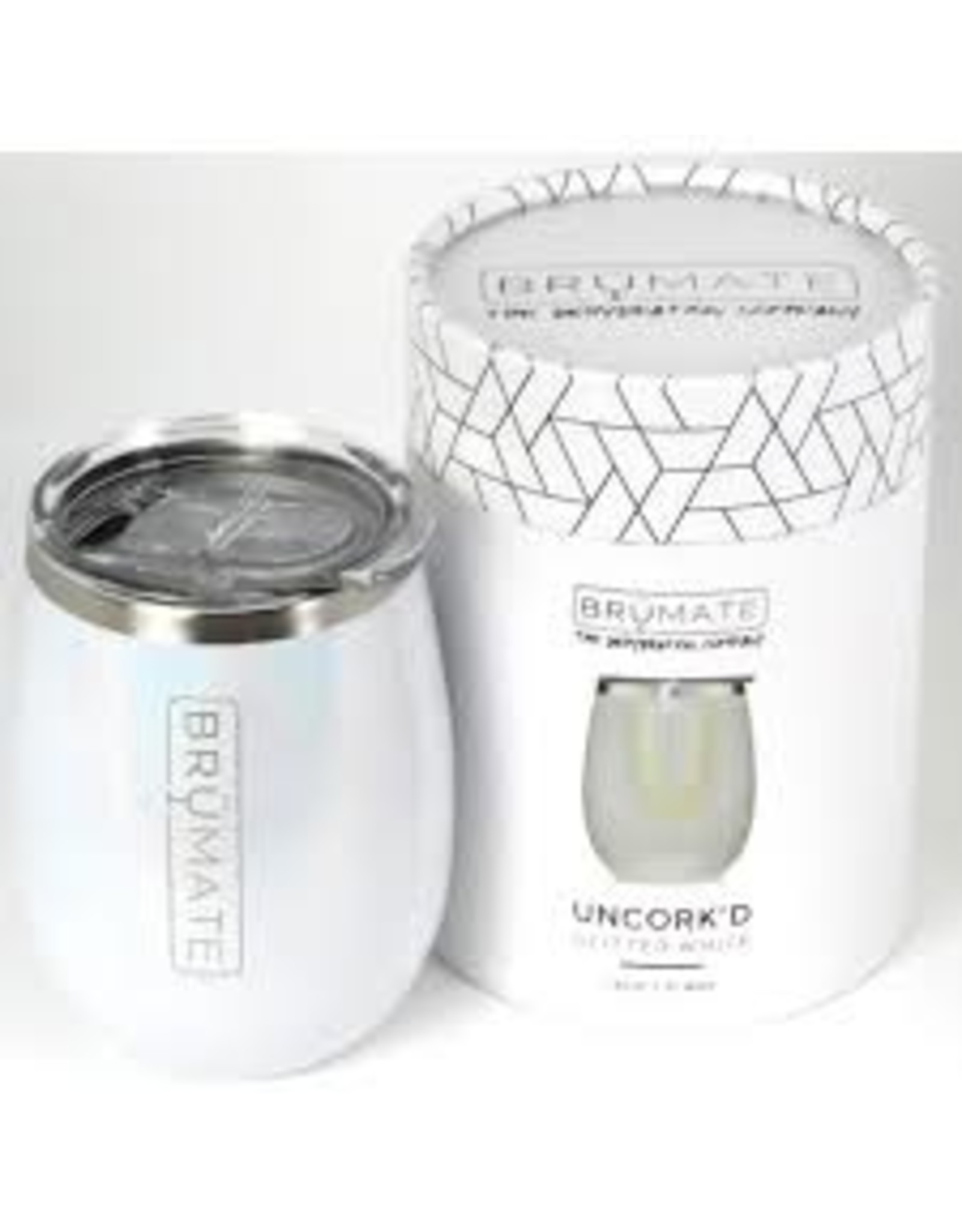 BruMate UNCORK'D XL MÜV 14oz Wine Tumbler | Ice White