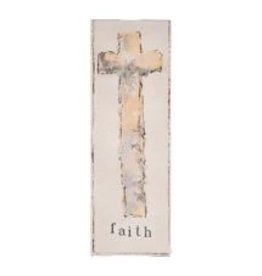 Glory Haus Faith Gold Cross Canvas