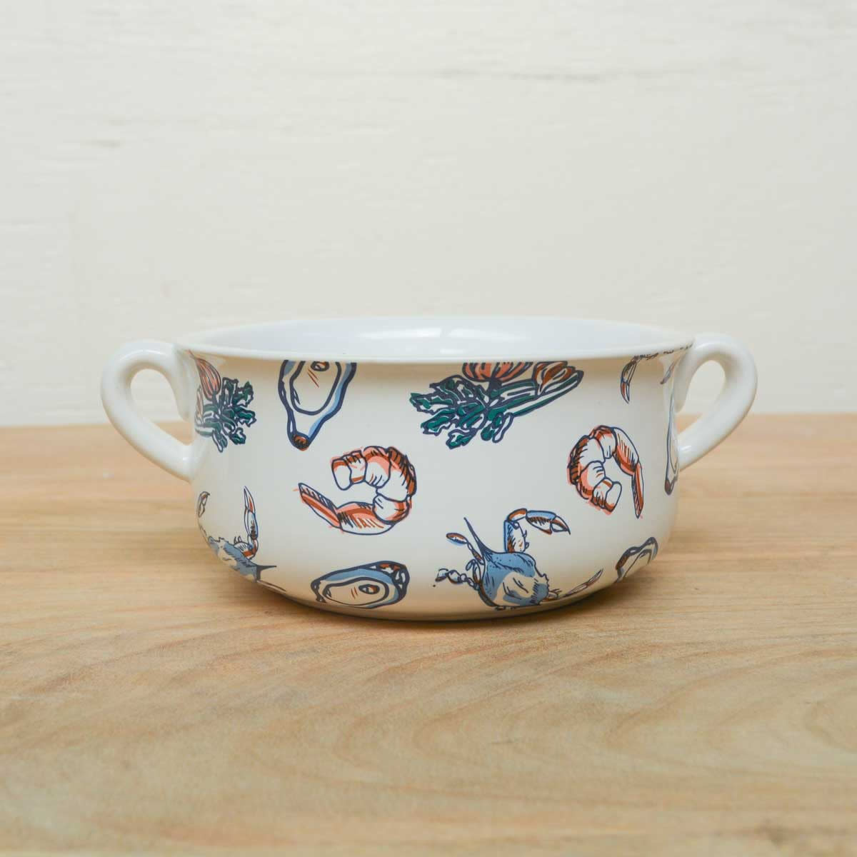 Louisiana Love Double Handle Bowl