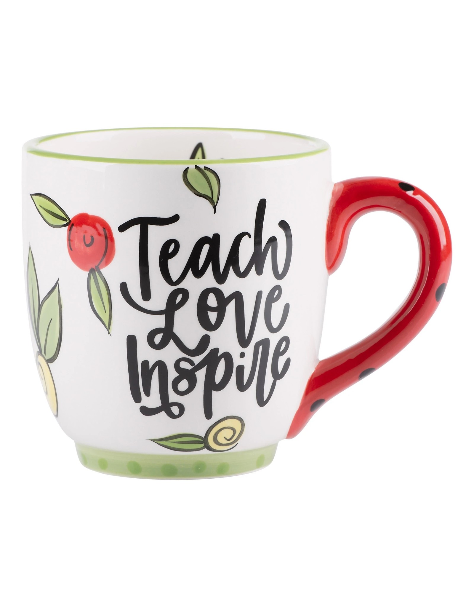 Glory Haus Floral Teach Love Inspire Mug