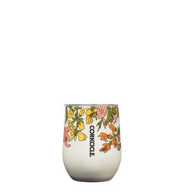 Corkcicle Stemless - 12oz Wildflower Cream