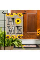 Evergreen Enterprises Sunflower Home Garden Burlap Flag