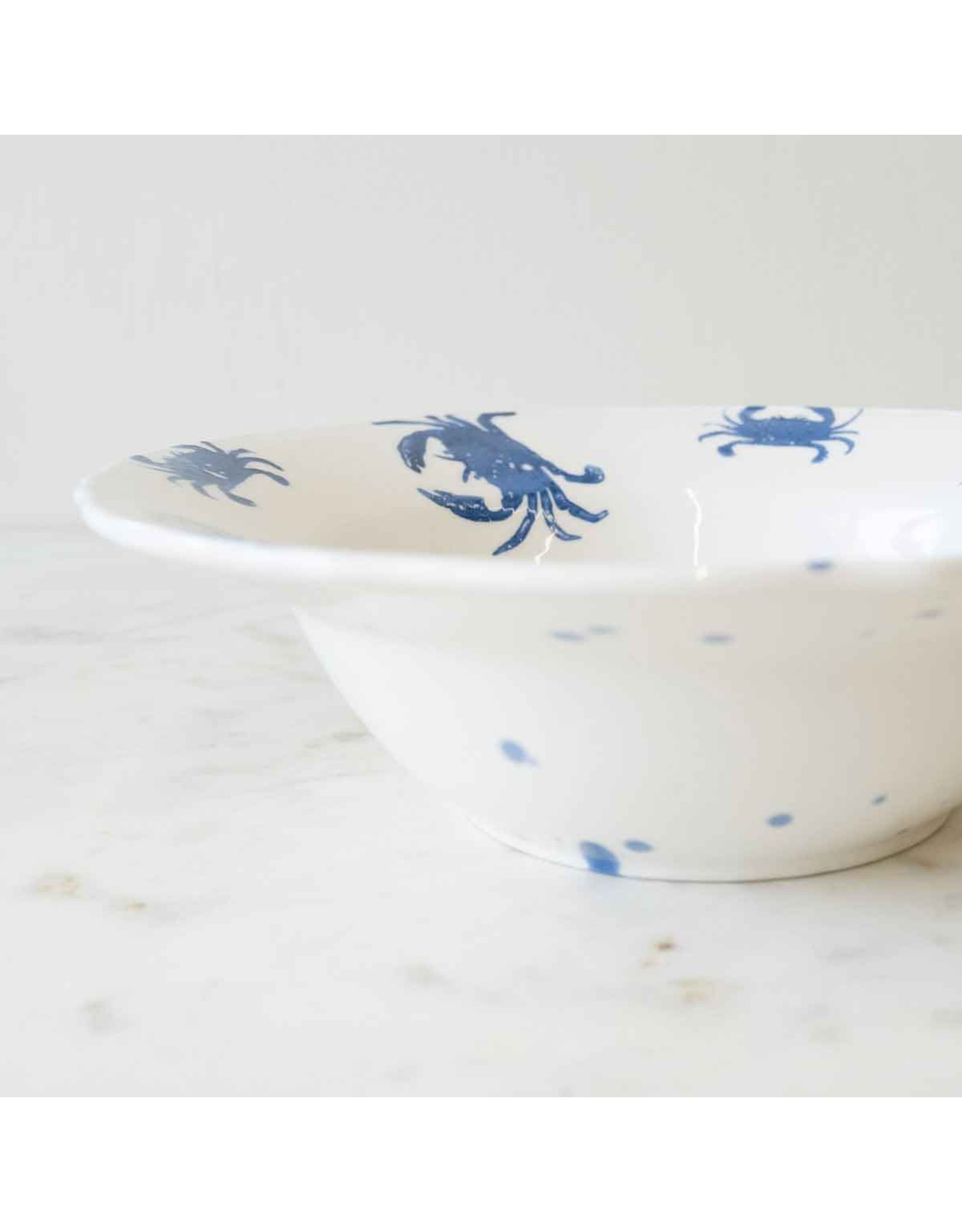 The Royal Standard Watercolor Crab Serving Bowl