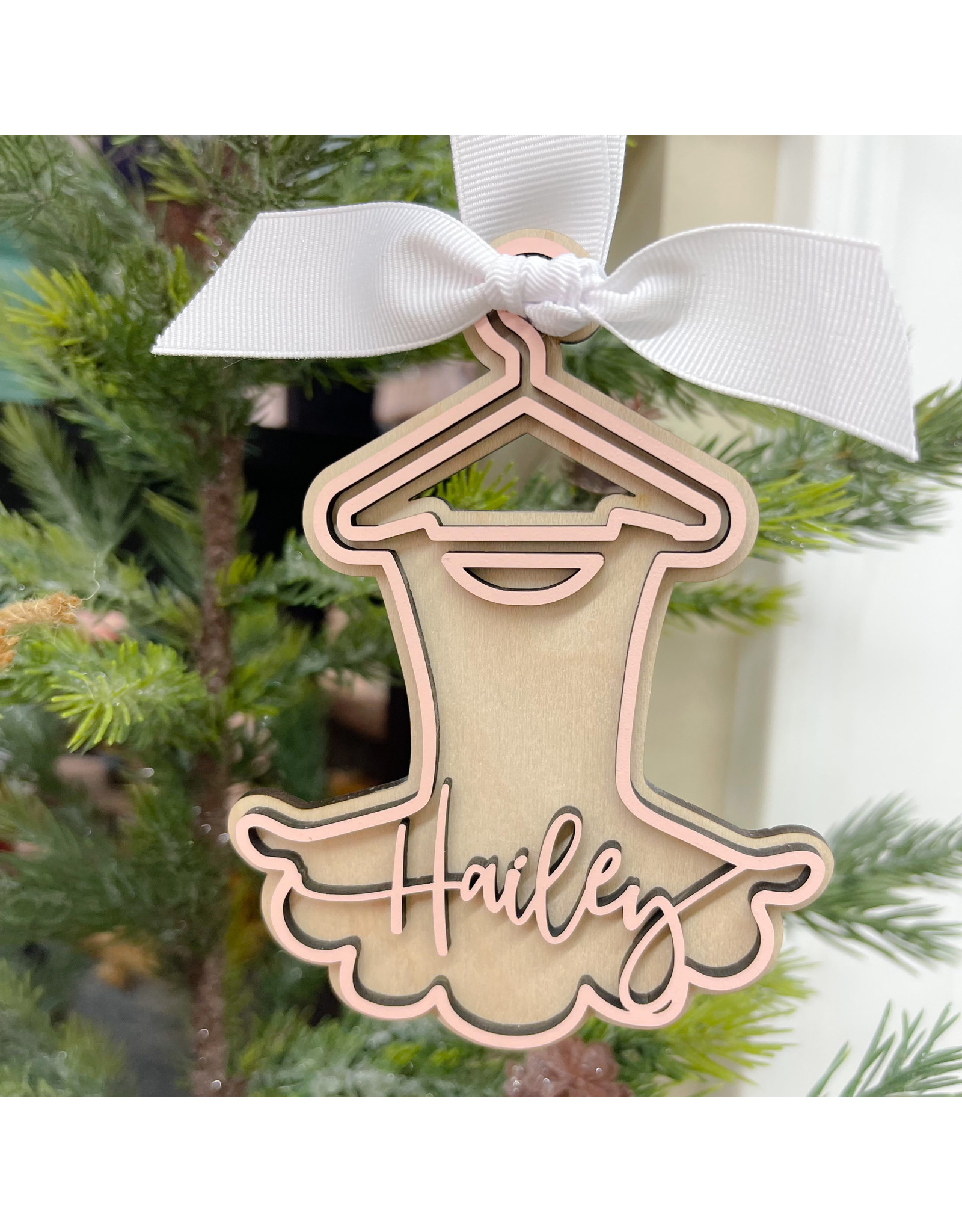 Miche Designs Miche Custom Laser Cut Ballerina/Dancer Ornament
