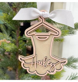 Miche Designs Miche Custom Laser Cut Ballerina/Dancer Ornament