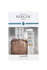 Maison Berger Ice Cube Beige Lampe Gift Set with Amber Powder
