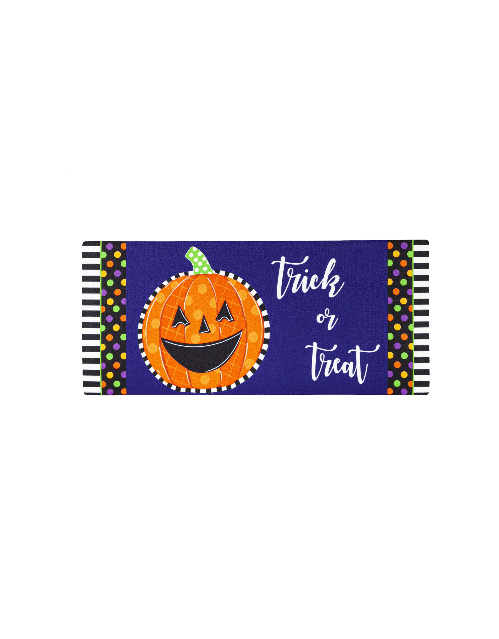 Evergreen Enterprises Patterned Jack-o-Lantern Sassafras Switch Mat