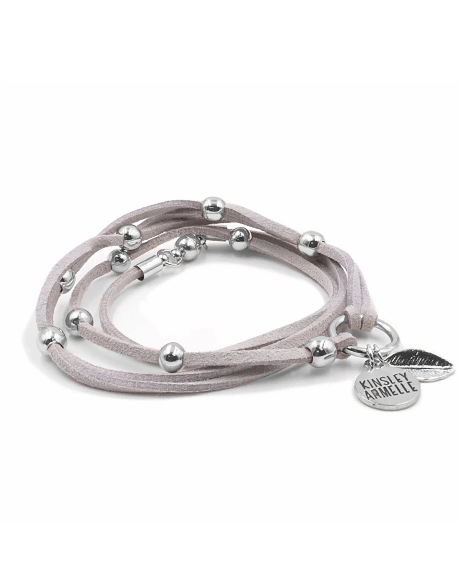 Kinsley Armelle Wrap Collection-Misty Bracelet Silver