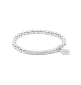 Kinsley Armelle Glitz Collection - Silver Ava Bracelet S/M