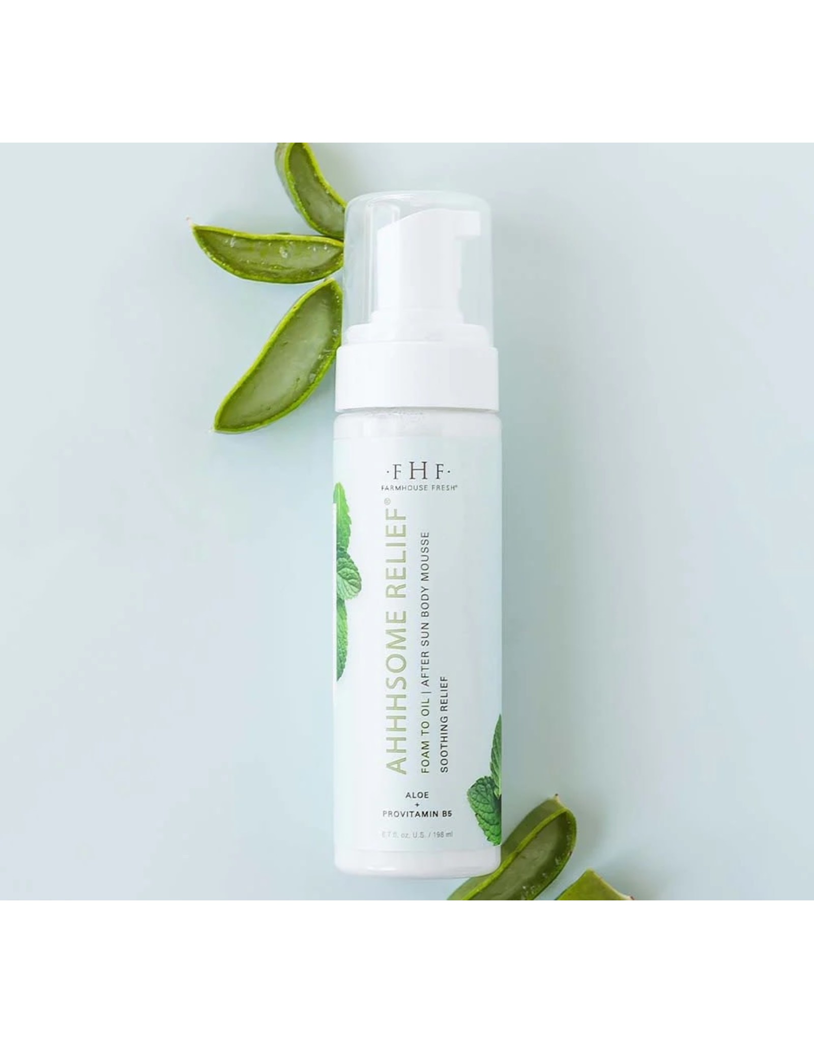 Farmhouse Fresh Ahhhsome Relief™ Foam-to-Oil After Sun Body Mousse