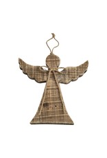 Mud Pie Small Angel Wood Ornament Hanger