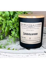 The Bee Commander Sandalwood Soy/Beeswax Candle