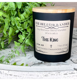 The Bee Commander The King Soy/Beeswax Candle