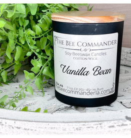 The Bee Commander Vanilla Bean Bee/Soy Candle 11oz