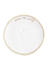 Mud Pie Gold Angel Platter