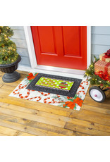 Evergreen Enterprises Patterned Ornament with Holly Sassafras Switch Mat Evergreen Enterprises Patterned Ornament with Holly Sassafras Switch Mat