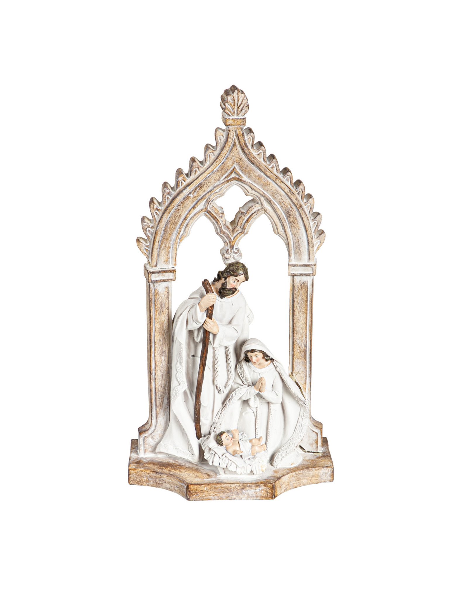 Evergreen Enterprises 17"H Holy Family Nativity Scene