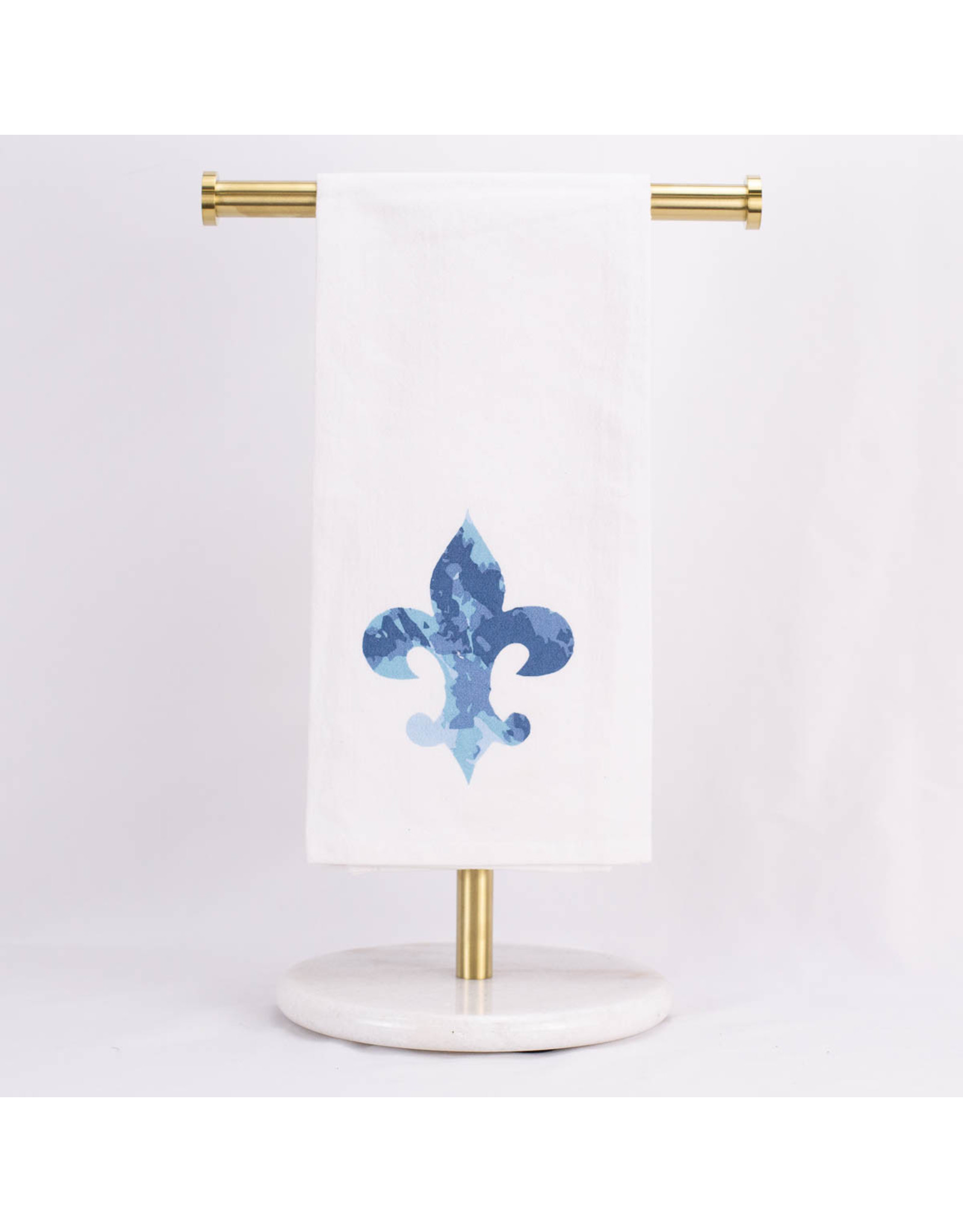 The Royal Standard Fleur De Lis Silhouette Hand Towel