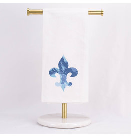 The Royal Standard Fleur De Lis Silhouette Hand Towel