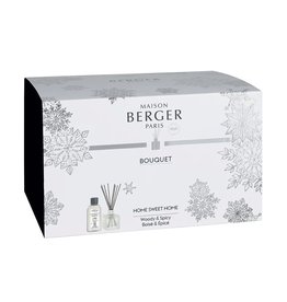 Maison Berger Holiday Cube Reed Diffuser Gift Set with Home Sweet Home