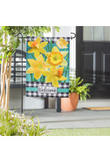 Evergreen Enterprises Daffodil Garden Garden Burlap Flag