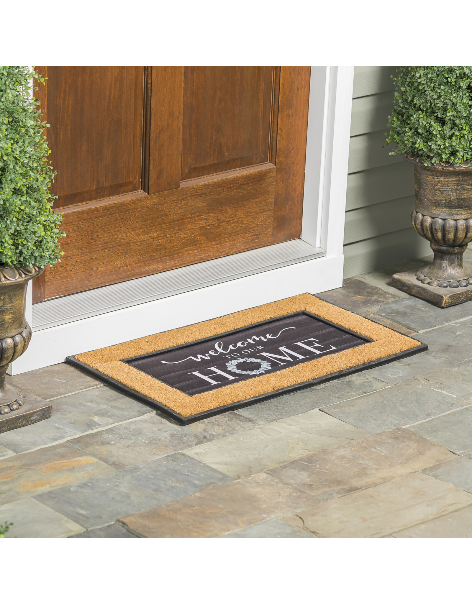 Evergreen Enterprises Eucalyptus Welcome Sassafras Switch Mat