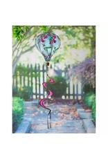Evergreen Enterprises Hummingbird Feeding Animated Burlap Balloon Spinne