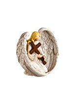 Evergreen Enterprises Angel with Cross Garden Statuary