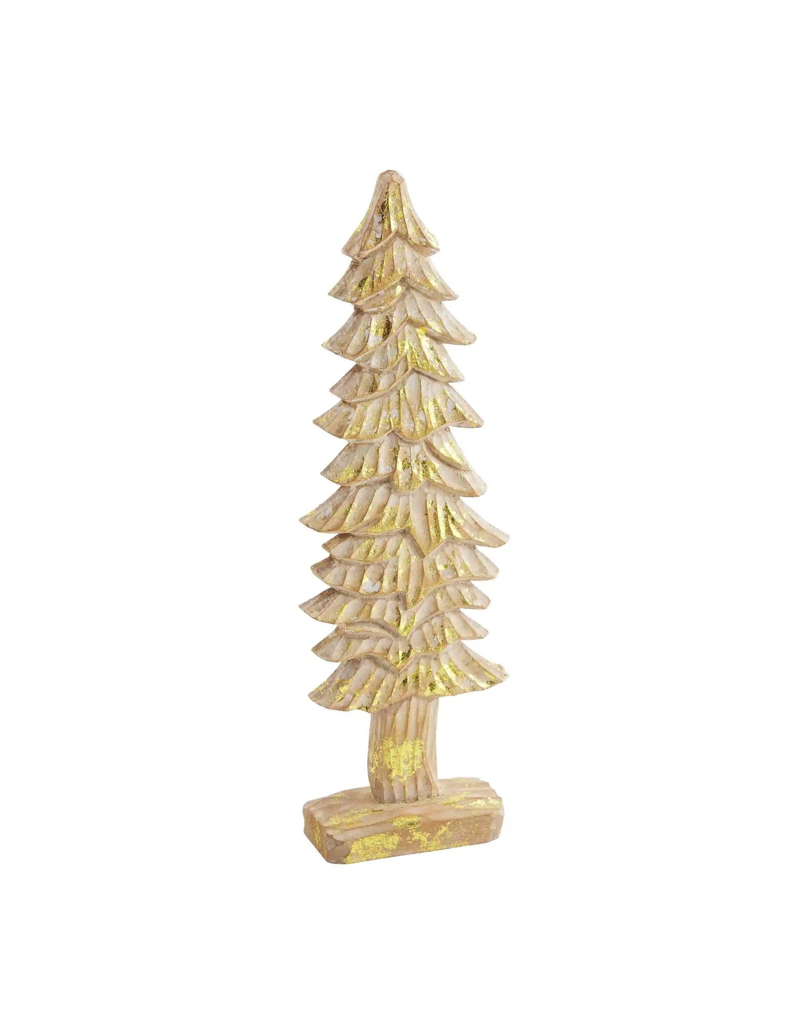 Mud Pie Medium Gold Carved Tree