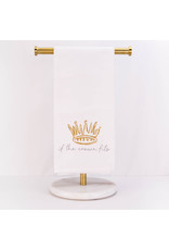 The Royal Standard If The Crown Fits Flour Sack Hand Towel