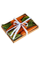 Evergreen Enterprises 11" Carrot Artificial Table Décor in Gift Box, Set of 5