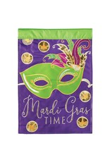 Magnolia Garden Flag Company Flag Dapp - Mardi Gras Time